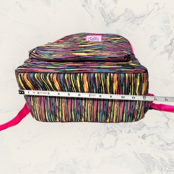 Justice Backpack Trippy Rainbow - Picture 7 of 16